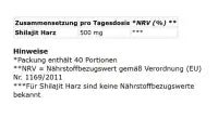 Shilavibe Shilajit Harz 20g - Natürliches Mineralstoff - Präparat - jostefitvita.de