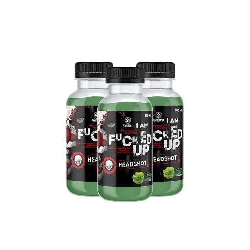 Swedish Supplements Fucked Up Headshot 16x100ml - Energy Shot - 4 Geschmacksrichtungen - jostefitvita.de
