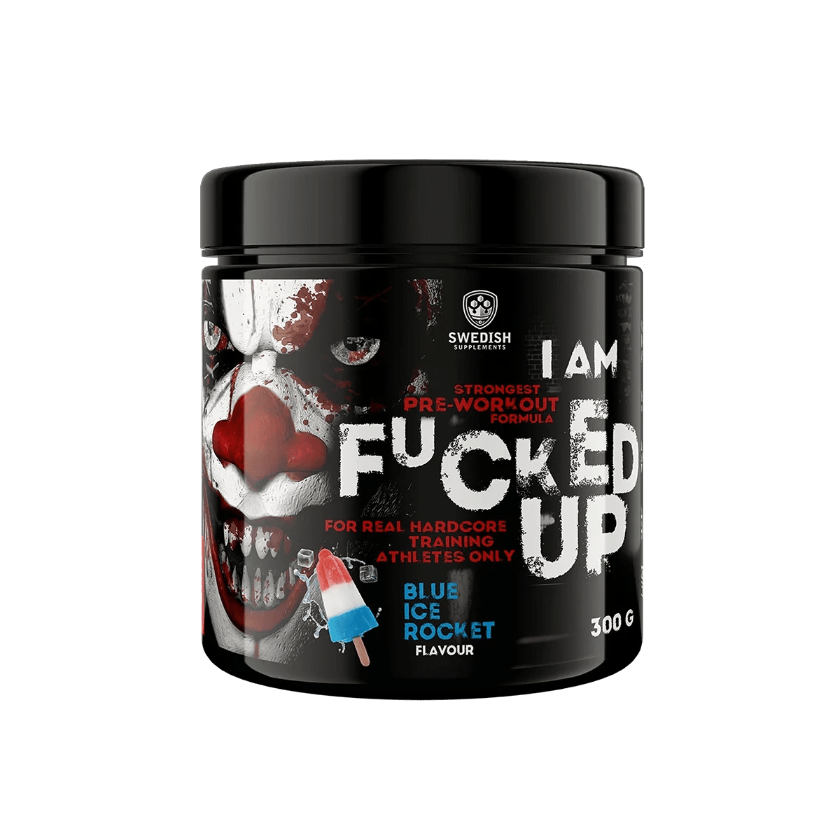 Swedish Supplements Fucked Up Joker 300g - Hardcore Pre - Workout Booster | 9 Geschmacksrichtungen - jostefitvita.de