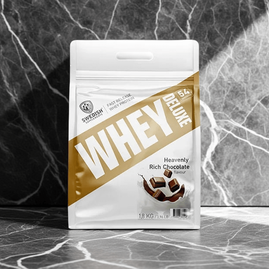Swedish Supplements Whey Deluxe 1,8kg Heavenly Rich Chocolate - jostefitvita.de