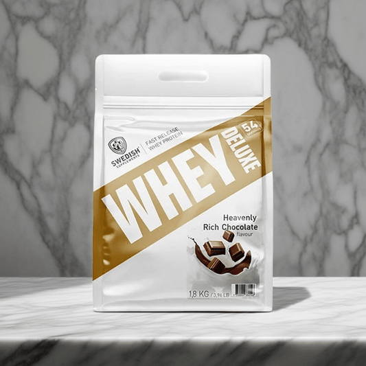 Swedish Supplements Whey Deluxe 1,8kg Heavenly Rich Chocolate - jostefitvita.de