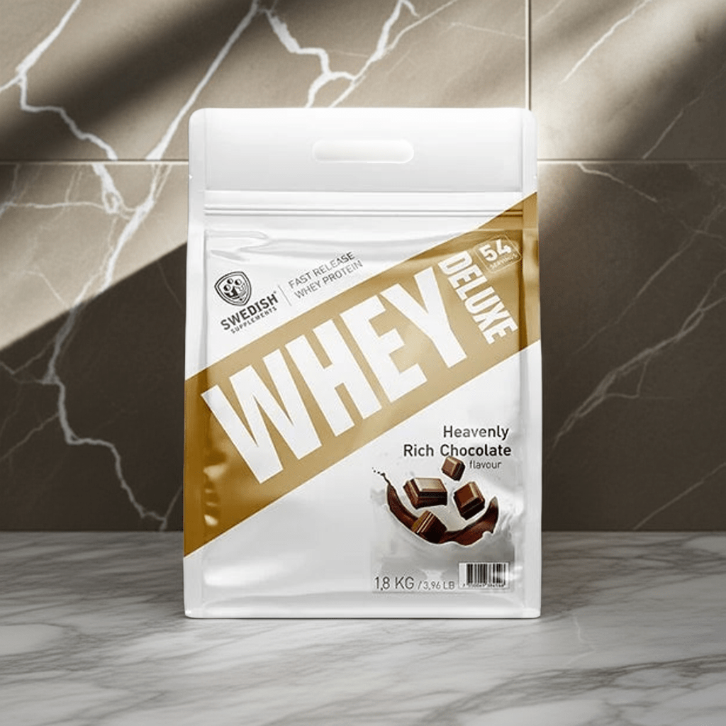 Swedish Supplements Whey Deluxe 1,8kg Heavenly Rich Chocolate - jostefitvita.de