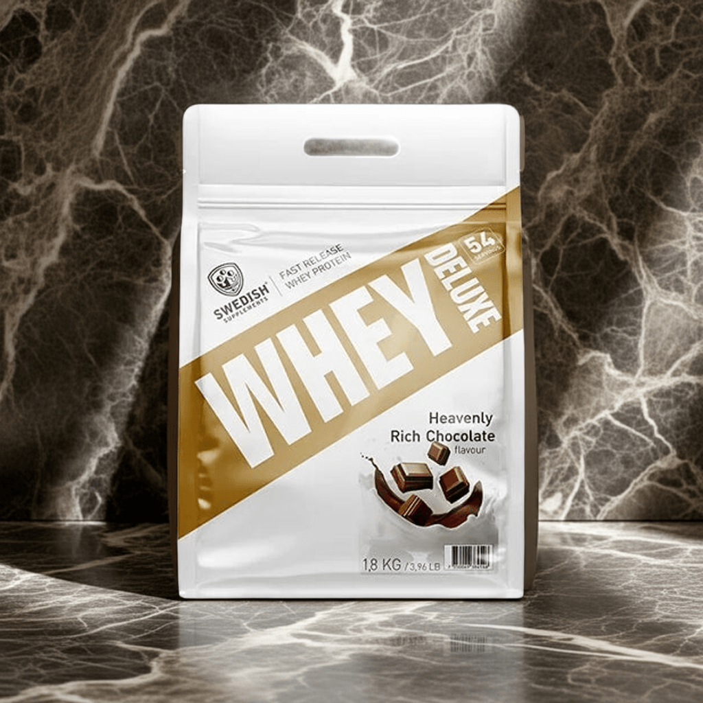 Swedish Supplements Whey Deluxe 1,8kg Heavenly Rich Chocolate - jostefitvita.de