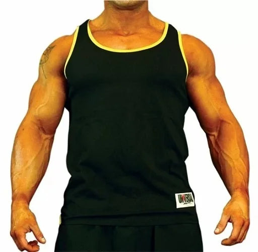 Universal Animal Tank Top Schwarz - Fitness-Shirt ärmellos für Training