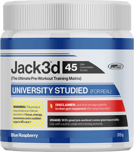 USP Labs Jack3d Pre - Workout 45 Portionen | 8 Geschmacksrichtungen - jostefitvita.de