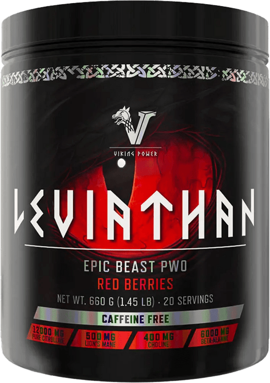 Viking Power - Leviathan Hardcore PWO 660g | Pre - Workout Booster | 2 Geschmacksrichtungen - jostefitvita.de