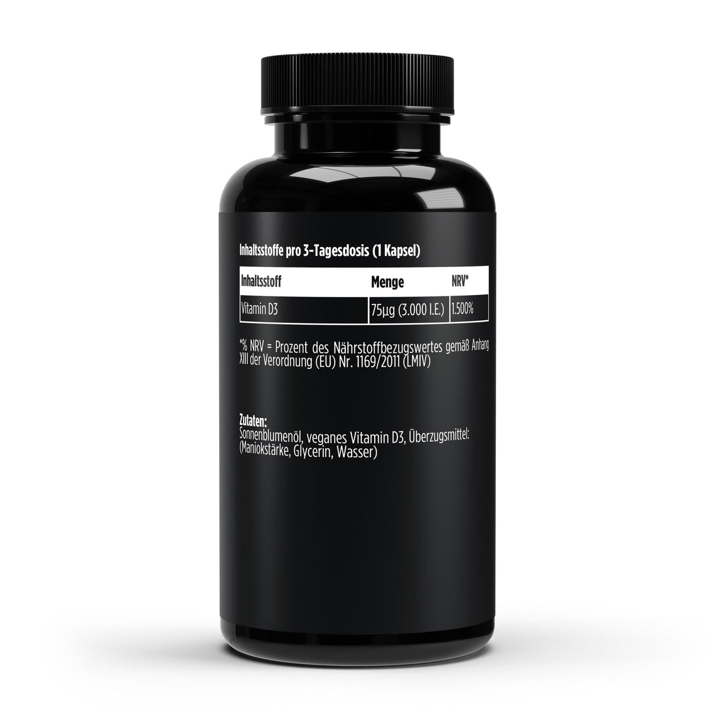 Vitamin D3 3.000 I.E 60 Softgels - Vegan & Hochdosiert | 2 Monate Vorrat - jostefitvita.de