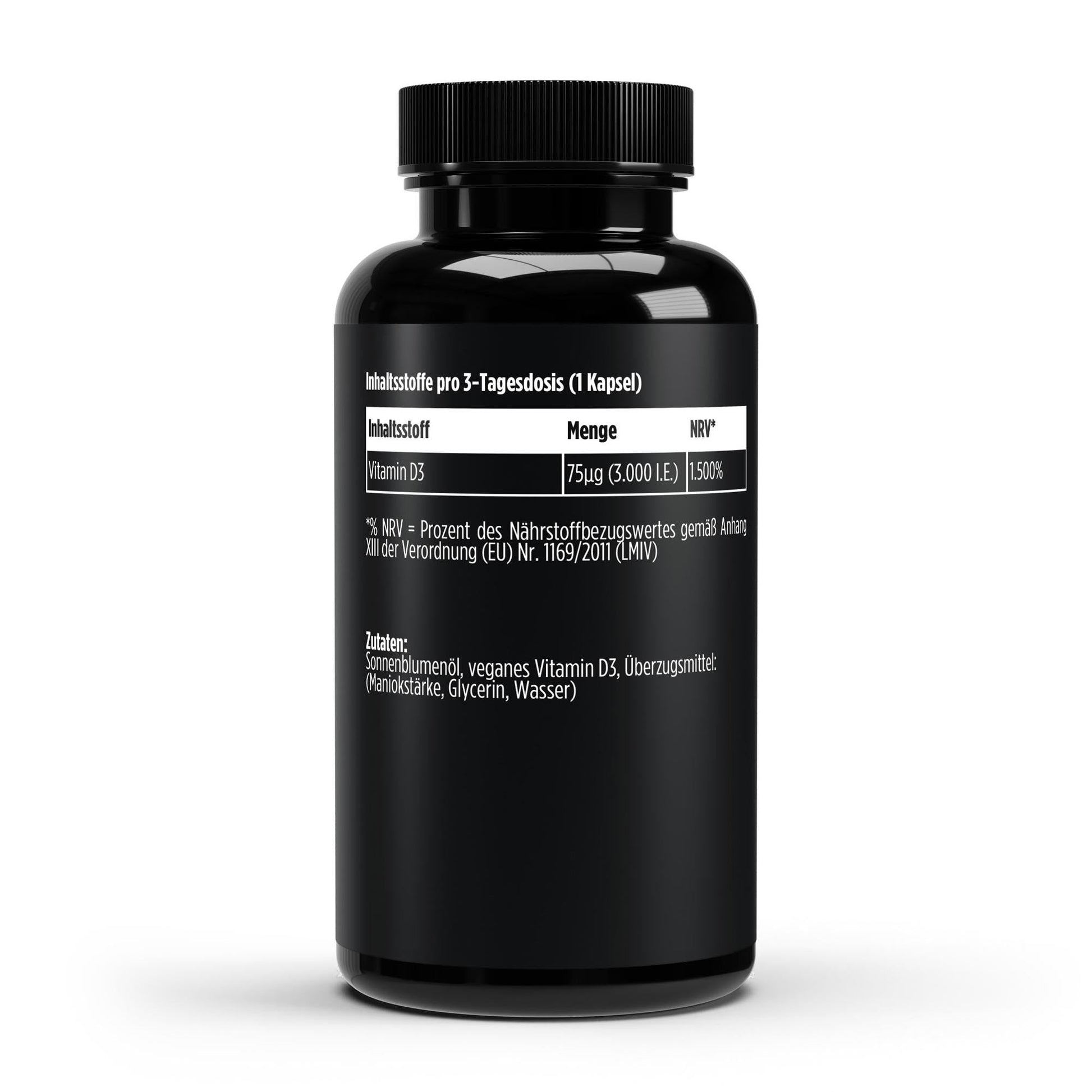 Vitamin D3 3.000 I.E 60 Softgels - Vegan & Hochdosiert | 2 Monate Vorrat - jostefitvita.de