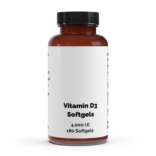 Vitamin D3 4.000 IE - 180 Softgels | Hochdosiert | 180 Tage Vorrat - jostefitvita.de