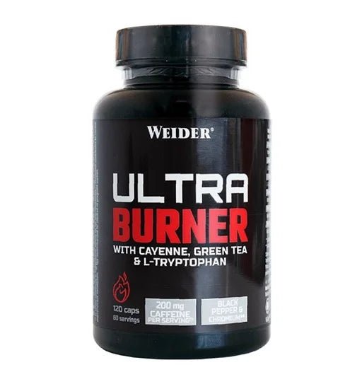 Weider Ultra Burner - 120 Kapseln Nahrungsergänzung - jostefitvita.de